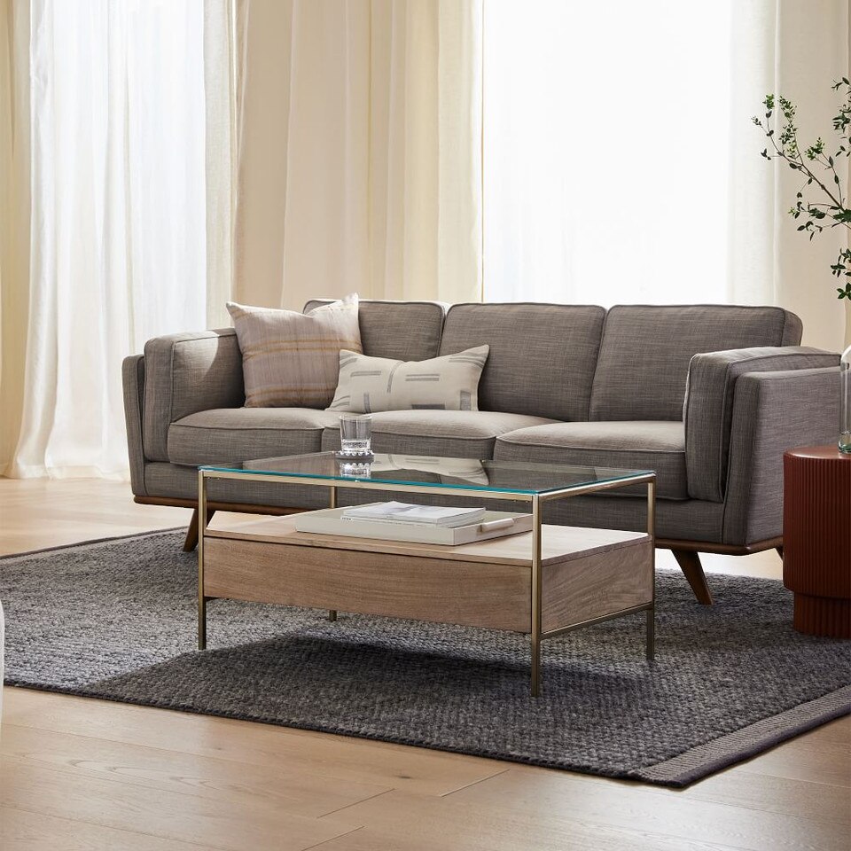 Cooper Storage Coffee Table (97 cm) West Elm Australia